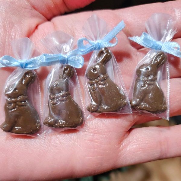 Miniature Chocolate Easter Bunnies 1:6 Scale - Etsy