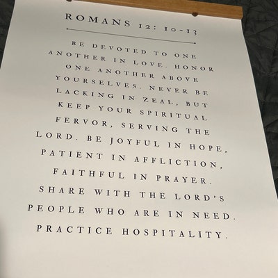 Printed Scripture Poster, Be Still & Know, Psalm 46:10, Christian Wall ...