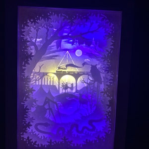 Paper Cut Light Box - Etsy
