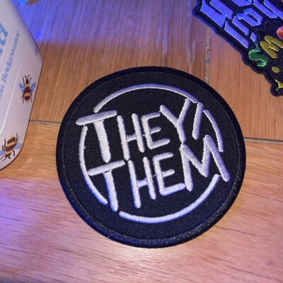 Trans Rights Are Human Rights Patch / Vegan Adhesive / Iron or Sew on ...