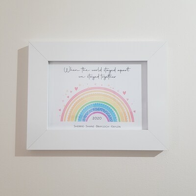 Lockdown Family Photo Print Quarantine Print Time Capsule - Etsy UK