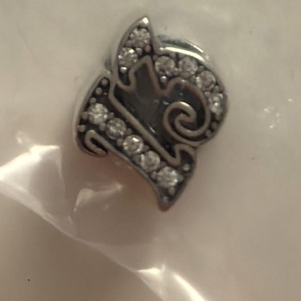 TheCharmWorks Sterling Silver Alphabet Letter Charm A - Z Silver 925