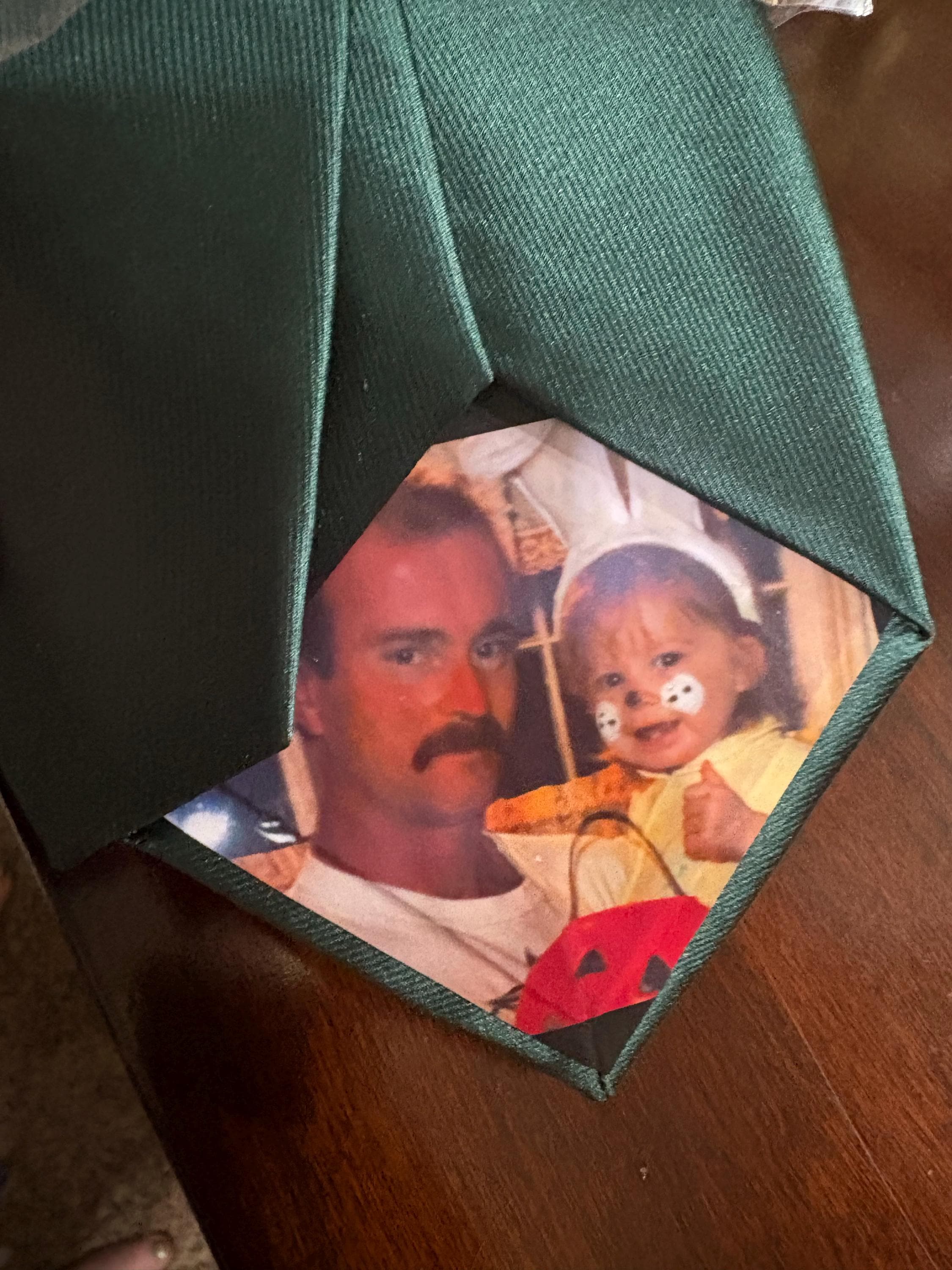 Personalized Photo Silk Tie for Him