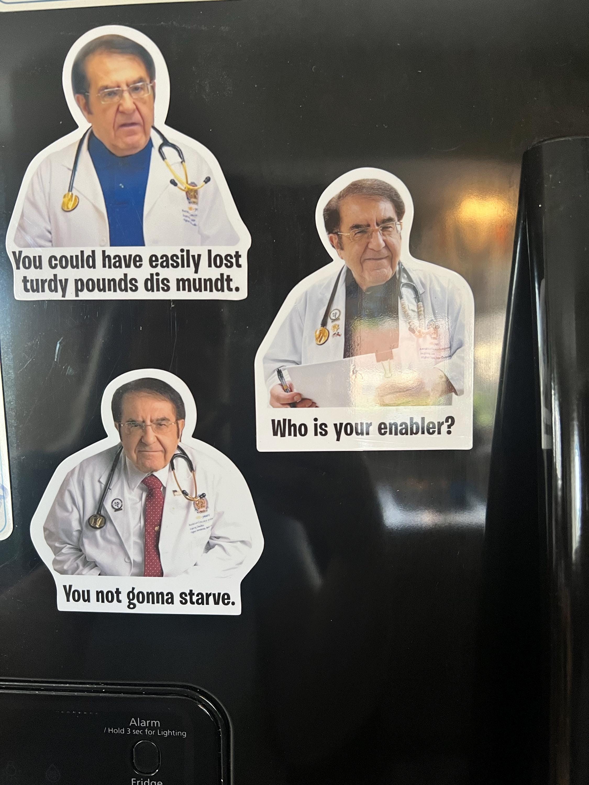 Dr. Now Magnets Set Funny Weight Loss