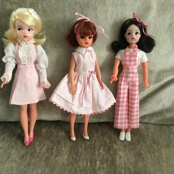 Déguisement poupée Sindy vintage souvenir vêtements tartan