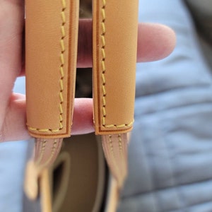 Mcraft® Handmade Patina Vachetta Leather Handle Protector 
