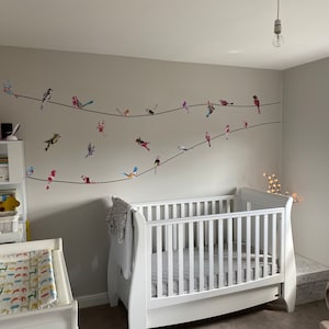 White Washed Brick Removable Wall Mural Decal 4 Panels Etsy