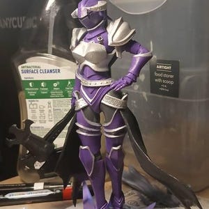Overlord Diorama 3D STL File - Ainz, Albedo and Shalltear