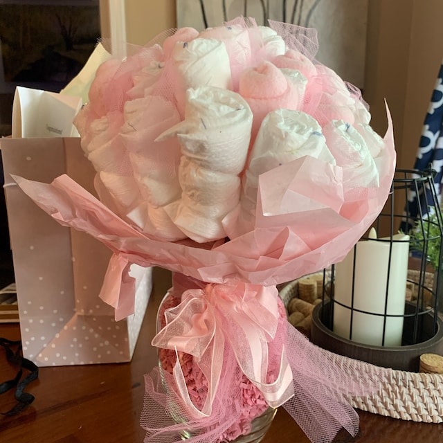 JOYMEMO Lot De 200 Confettis De Douche Cerf Pour Bébé - Rose