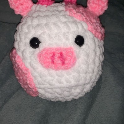 Pink and Purple Squishmallow Cow Crochet PATTERN PDF - Etsy