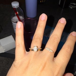 Kim added a photo of their purchase