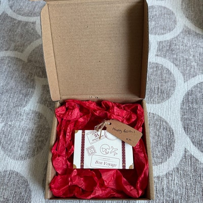 DIY Surprise Mini GOLD Folie USA Pass & Mini Koffer Enthüllen