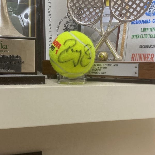 Balle De Tennis Signée Carlos Alcaraz – Wimbledon – Certifiée JSA – Rare