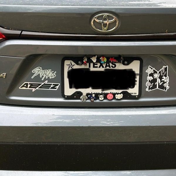 0'oclock License Plate Frame - Etsy