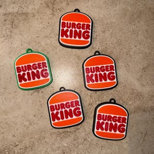 3D Printed: Burger King Sign - Etsy