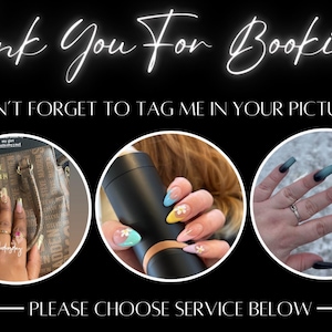 Acuity Scheduling Template, Nail Tech Acuity Scheduling Template, Nail Tech Branding, Nail Tech Website, Canva template, Editable template