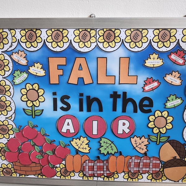 Fall Classroom Bulletin Board Kit | Autumn Classroom Decor | Printable ...