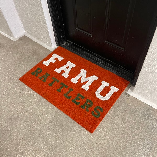 FAMU Doormat, FAMU Homecoming, Welcome Mat, Graduation Gift, Alumni ...