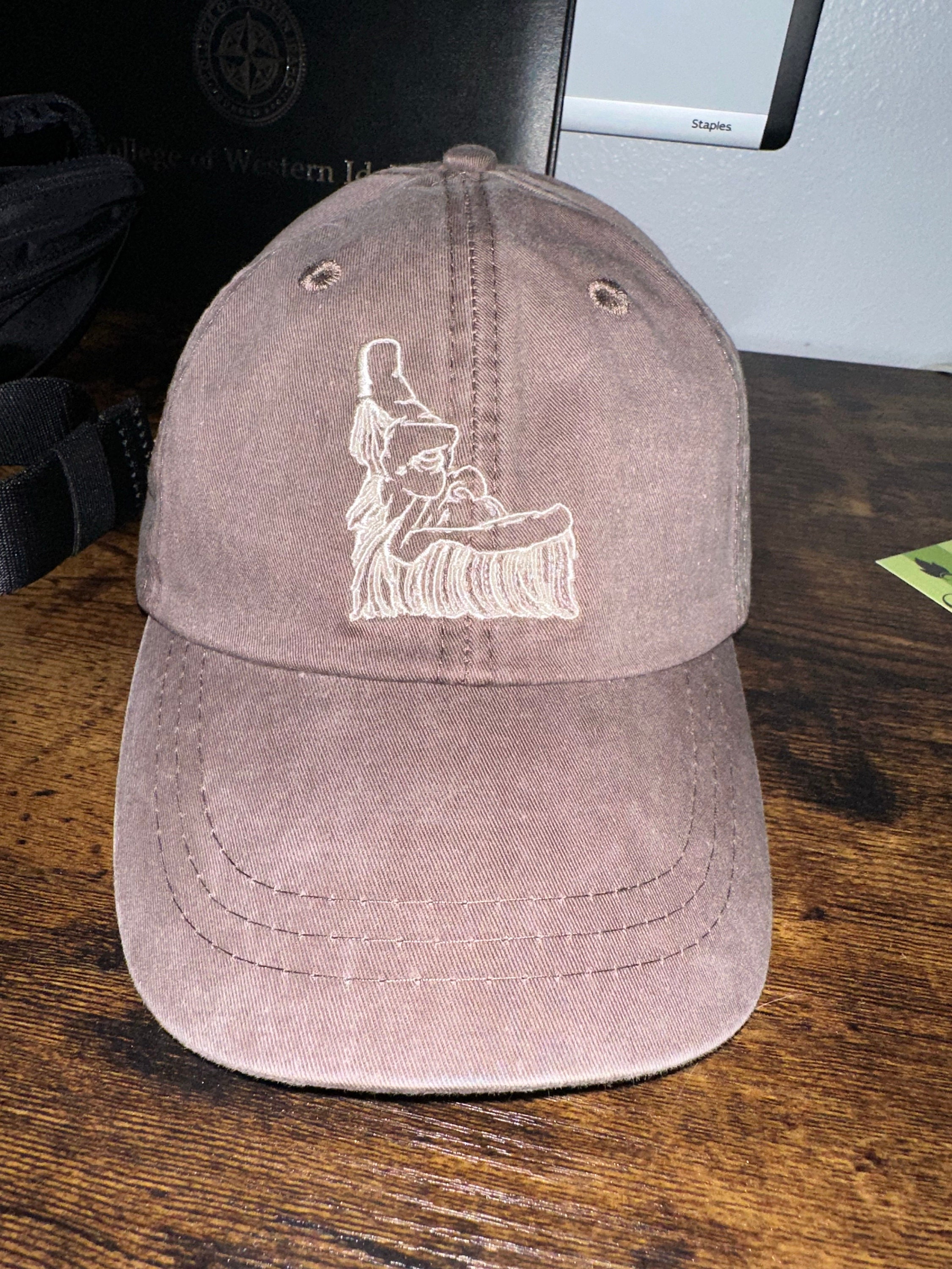 Custom Dyed baseball Hats, monogrammed, embroidered hats, distressed, sports cap, personalized Hats, logo monogram hat