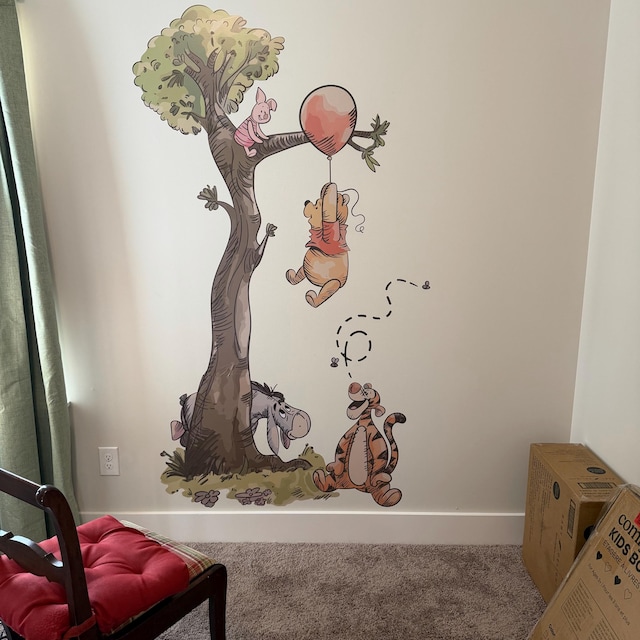 Adesivi Parete Winnie The Pooh Adesivi Da Parete Winnie The Pooh Per Camera Dei Bambini - Decalcomania Rimovibili E Colorate Decorazione Cameretta