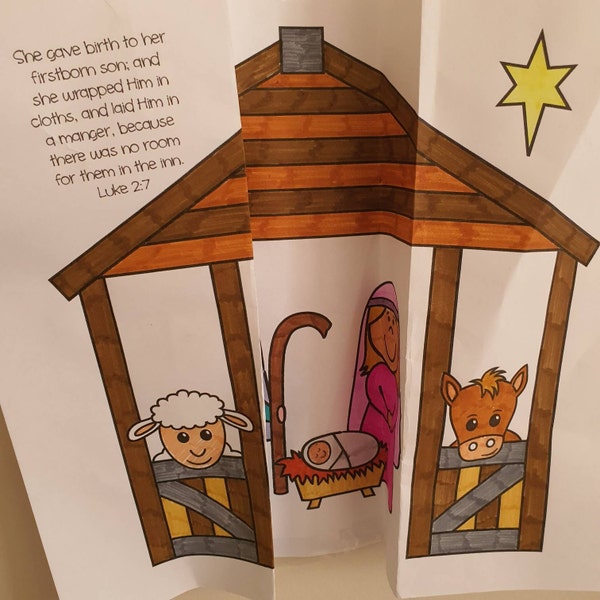 Fall for Jesus Printable Coloring Page - Etsy