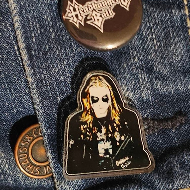 DEAD From Mayhem & Morbid Tribute Pin pelle per Yngve Ohlin 