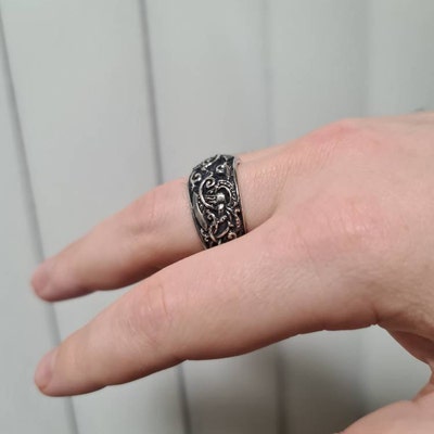 Odin Axe Ax Ring for Men Made of Sterling Silver 925 Viking Style - Etsy