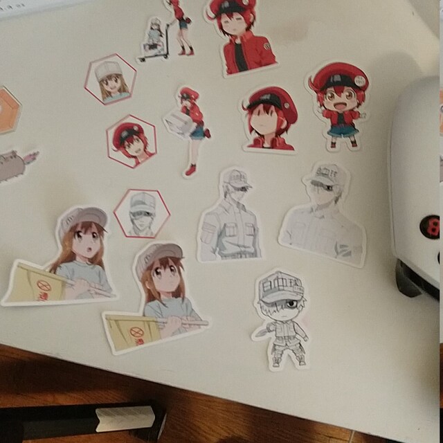 Stickers Cells at Work hataraku Saibo Anime Fanart -  Norway