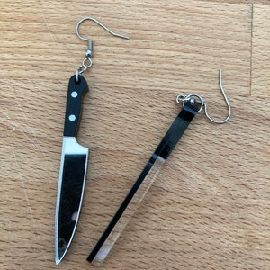 Knife Earrings | Acrylic Earrings