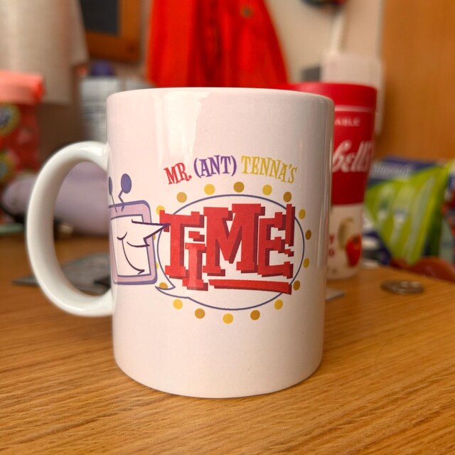 Mr. Ant Tenna's TV TIME Mug | Deltarune | Dishwasher+microwave