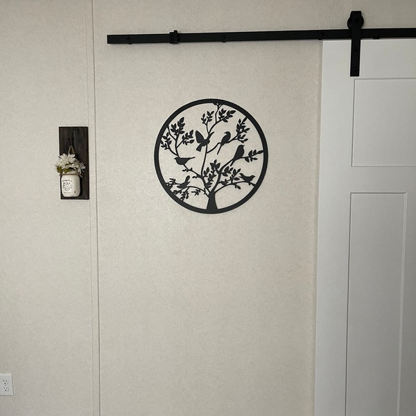 Birds on Branch Wall Art | Bird Branch Home Decor | Birds Wall Decor ...