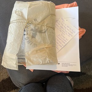 Halley added a photo of their purchase