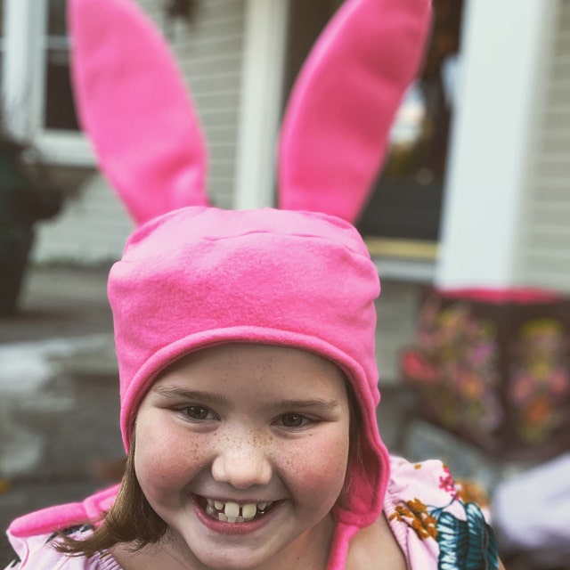 louis bob's burgers pink bunny ears hat