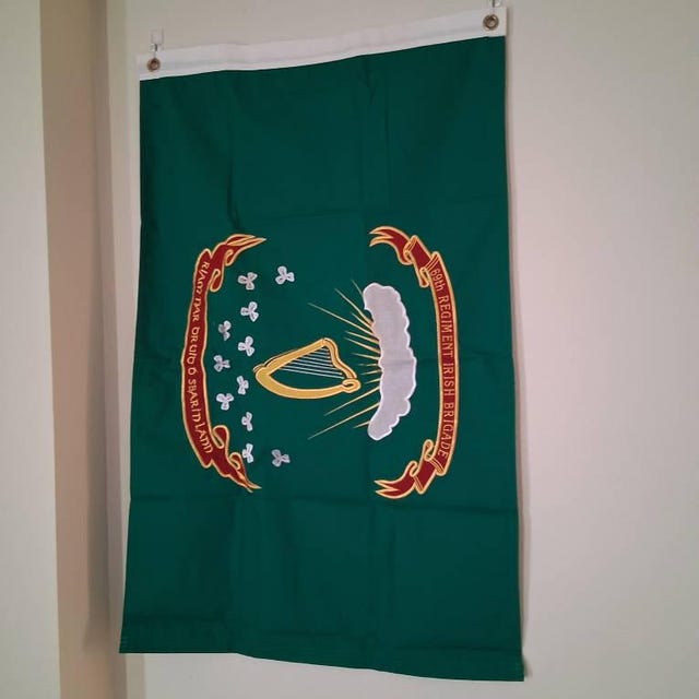 Irische Flagge Aus Oxford-Stoff – 60 X 91 Cm, Mit Messingösen, Für Innen & Außen