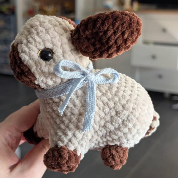 Sew Realistic Rabbitears Honey Bunny the Realistic Rabbit Crochet Pattern · Amigurumi Tutorial ...