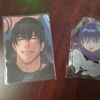 Black Haired Daddy FRONT Unofficial Fan Art Keychain - Etsy