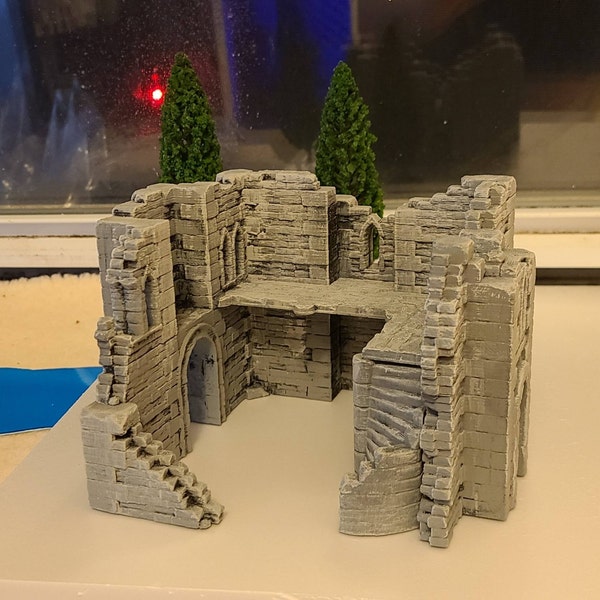 Defense Line Design A – Scifi Scenery Wargame Terrain 28/32mm - Foto 5