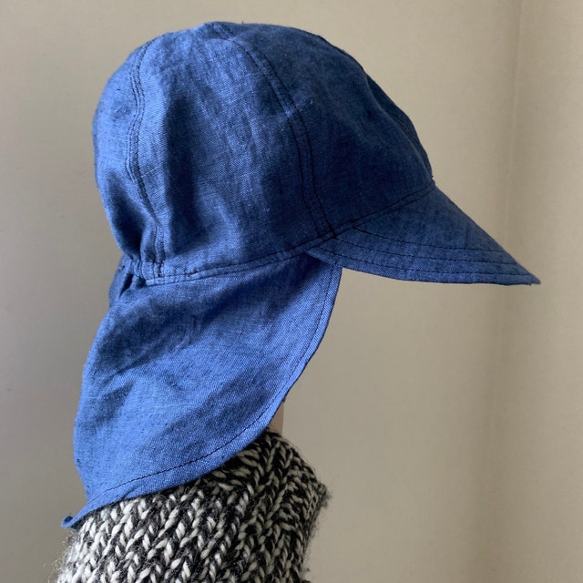 Sun Hat With Neck Flap Sewing Pattern PDF Sewing Pattern hat