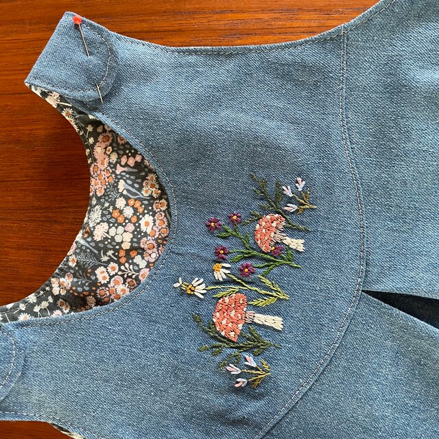 Mushroom Pocket- Embroidery PDF & Pattern - Etsy Ireland