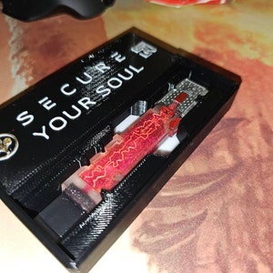 Ultimate Cyberpunk Gift Box | Cyberpunk V Bullet Necklace | Johnny Silverhand Nameplate Pendant Necklace | Exquisite Cyberpunk Collectibles