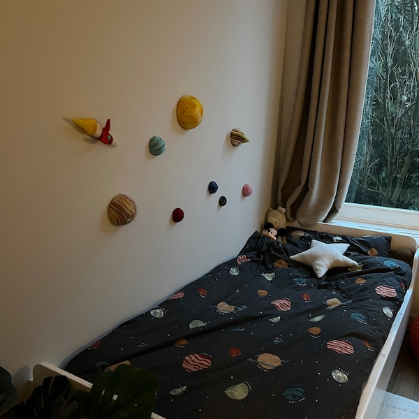 Solar System Planet Wall Ceiling Hanging for Space Themed Nursery Travel Nursery Decor - Etsy