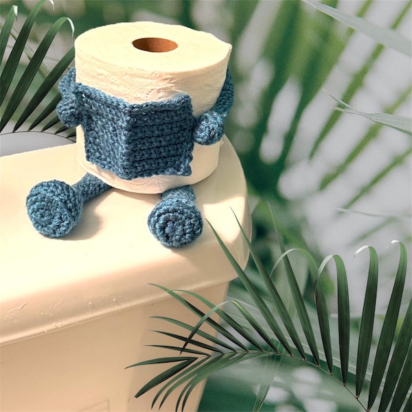 Toilet Paper Holder Crochet Pattern in Eng. Toilet Paper Stand ...