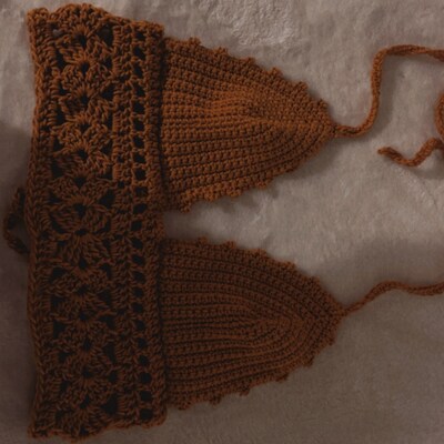 Remy Ruffle Bikini Top Crochet Pattern Adjustable, Beginner Friendly ...