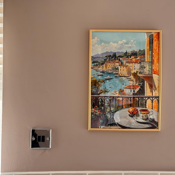 Greek Goddess Art Deco Print of Artemis the Female Moon and