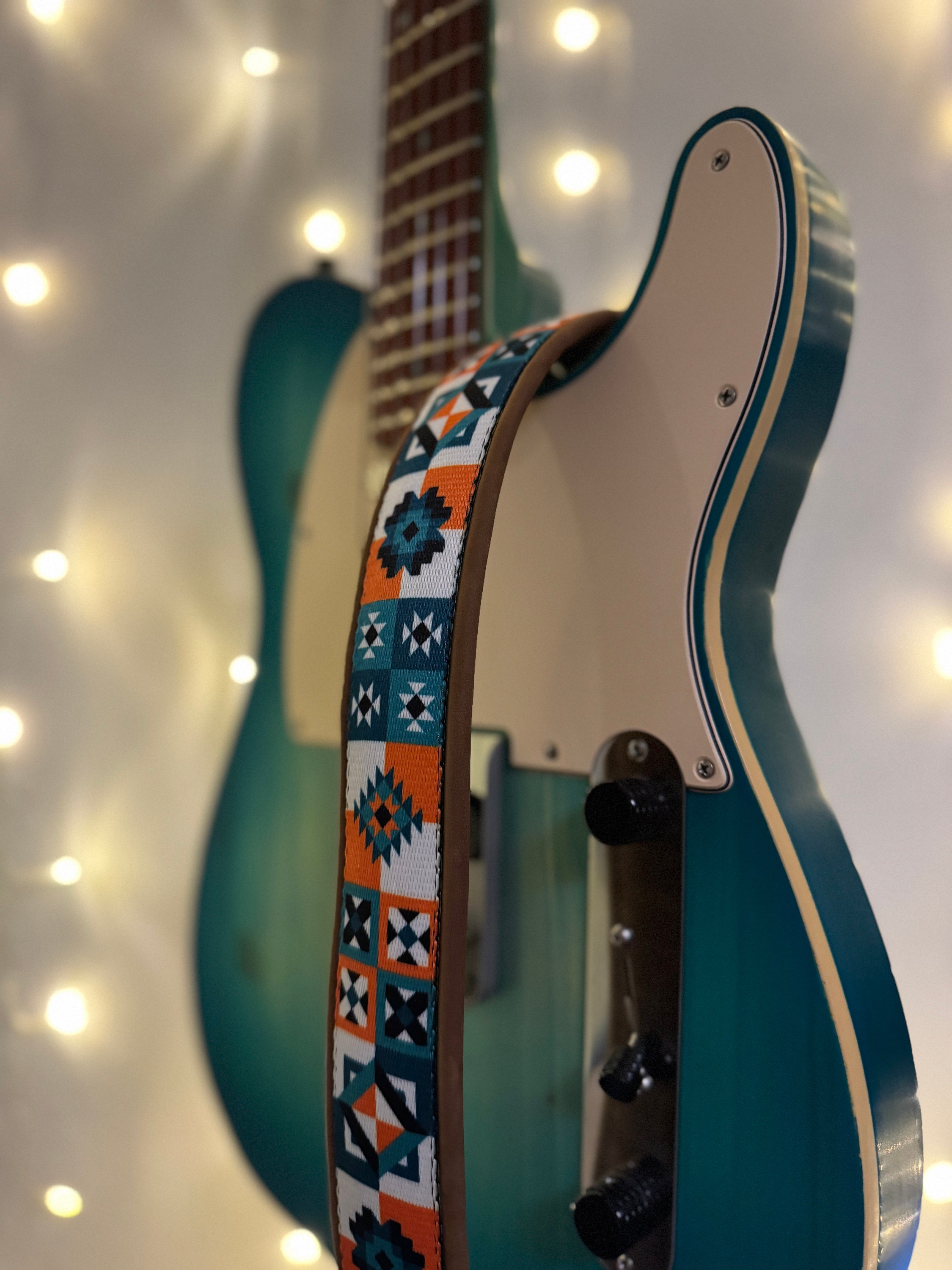 Engraved Leather Guitar Strap, Custom Guitar Strap Acoustic, Crossbody Guitar Strap, Gifts for Guitar Player, Personalized Straps for Guitar