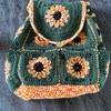 Sunflower Drawing Print Pattern Premium Backpack main image 1