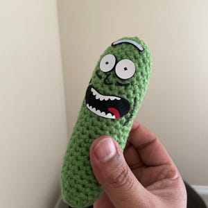 Pickle Rick Inspired Amigurumi - Etsy