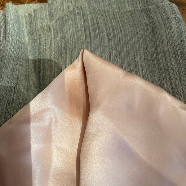 Black Charmeuse Silk Fabric main image 0