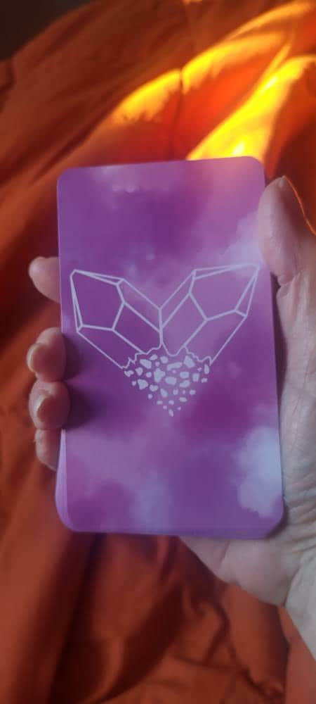 Intuitive 60 Card Crystal Deck - Made By Rachel - Healing Information Cards- Used like Tarot, Oracle or Angel Cards