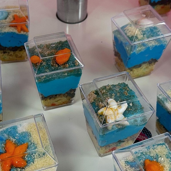 Hard Candy Edible Sugar Shells - Very Detailed - Cupcake or Cake Topper ...